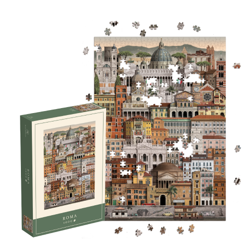[무료배송]마틴 슈와츠 로마 일러스트 직소 퍼즐(1000p)