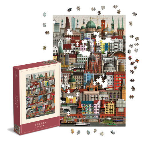 마틴 슈와르츠 1000피스 일러스트 직소 퍼즐 베를린
